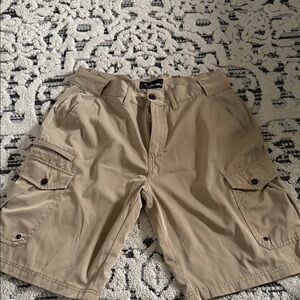 Classic Tan Cargo Shorts for Men